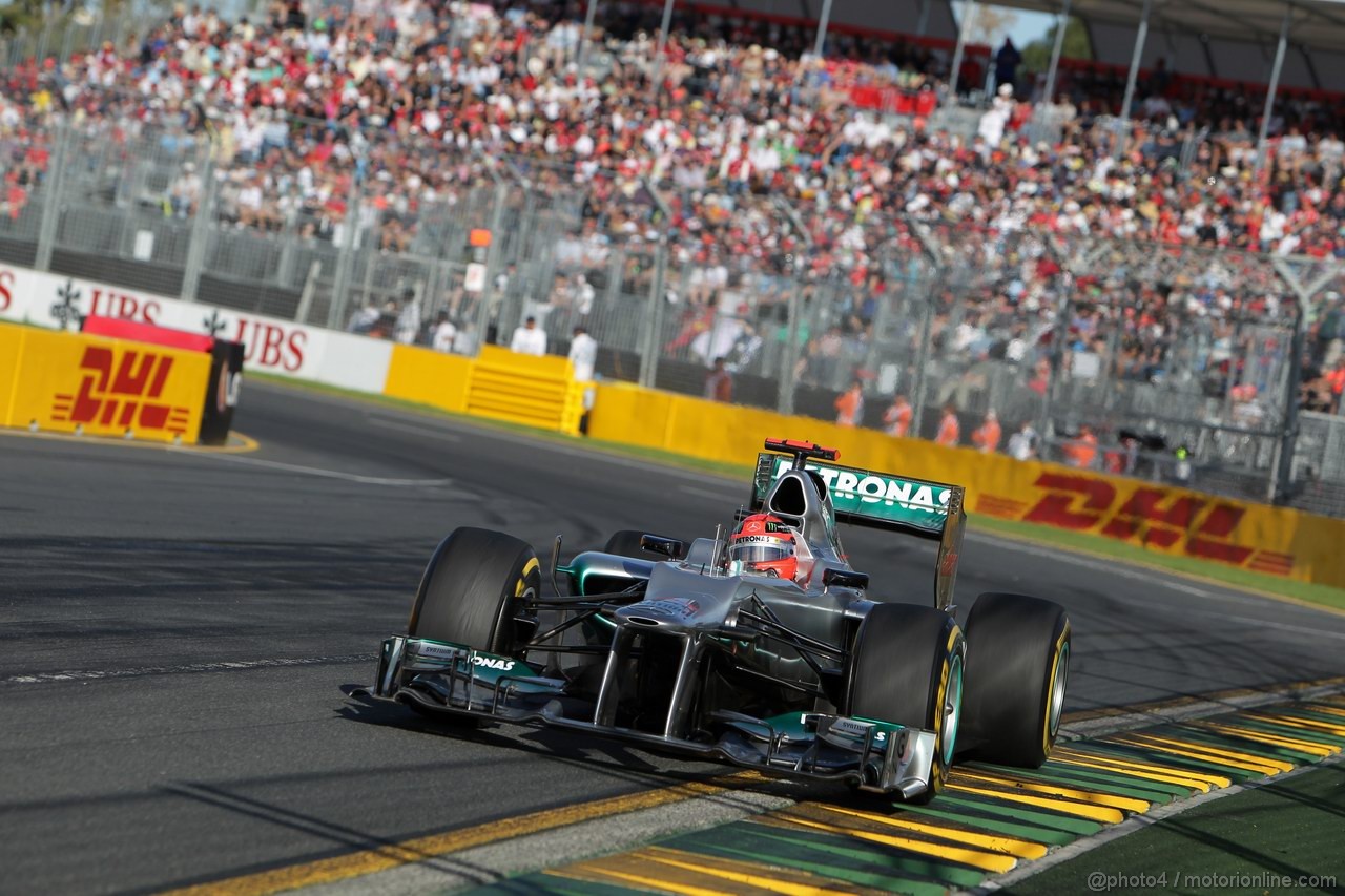 GP AUSTRALIA, Michael Schumacher (GER) Mercedes GP
