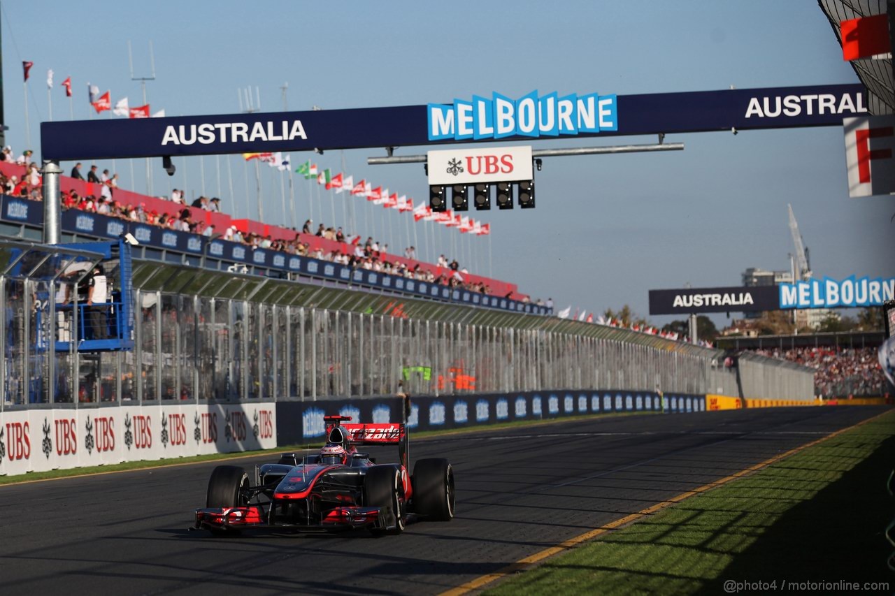 GP AUSTRALIA, Jenson Button (GBR), McLaren Mercedes 