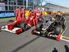 GP AUSTRALIA, Fernando Alonso (ESP) Ferrari & Kimi Raikkonen (FIN) Lotus F1 Team
