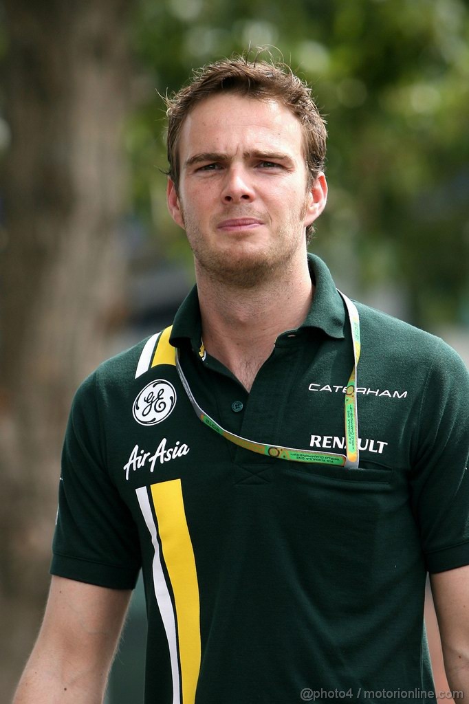 GP AUSTRALIA, Giedo van der Garde (NEL), Caterham F1 Team 