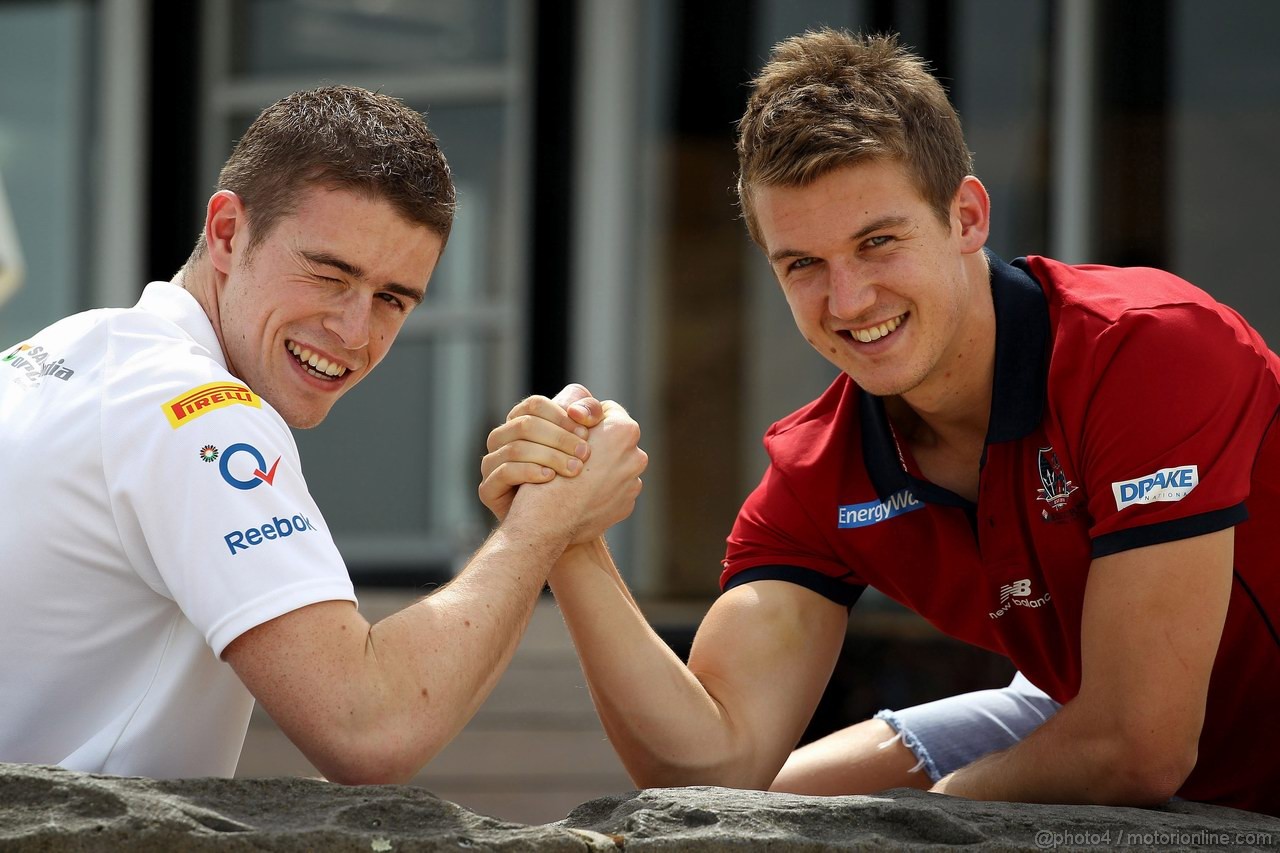 GP AUSTRALIA, Paul di Resta (GBR), Sahara Force India Formula One Team e Jack Trengove (AUS), Australian football player