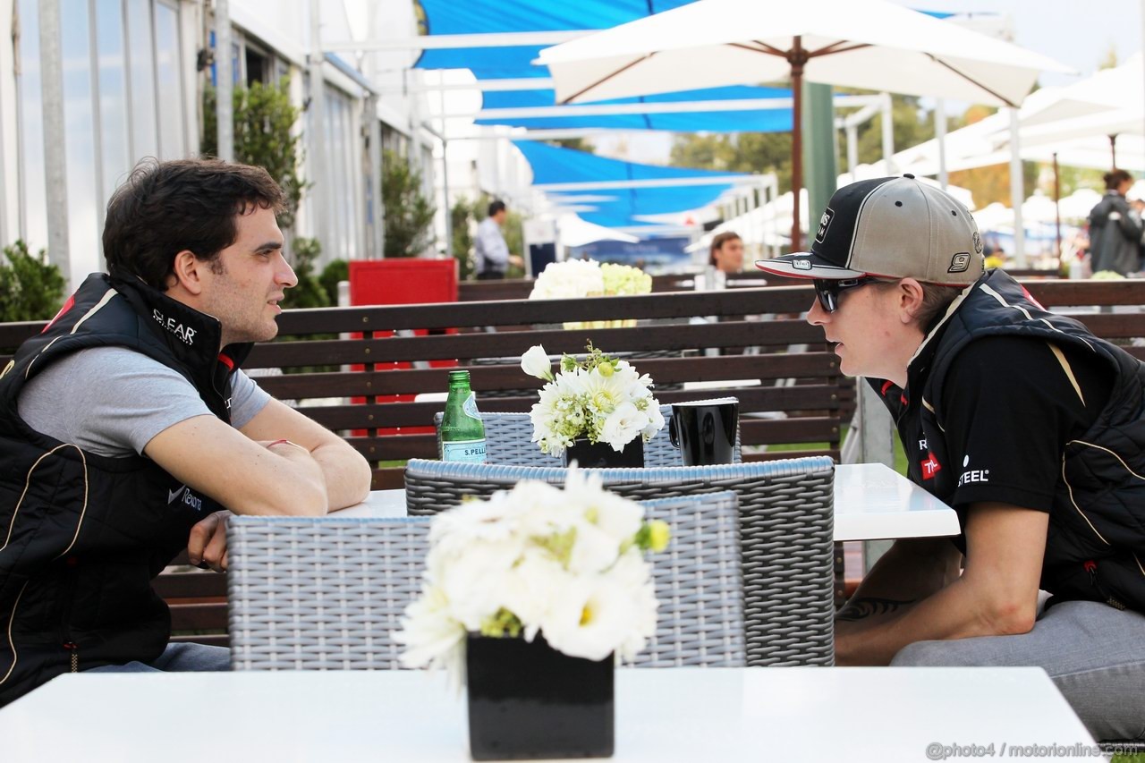 GP AUSTRALIA, Kimi Raikkonen (FIN) Lotus F1 Team & Jerome D'Ambrosio (BE) Lotus F1 Team
