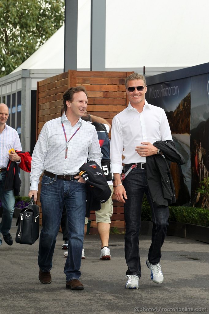 GP AUSTRALIA, Christian Horner, Team Principal, Red Bull Racing & David Coulthard