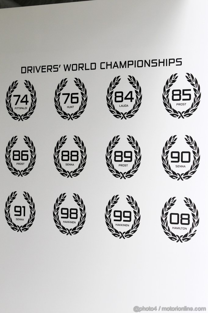 GP AUSTRALIA, McLaren Mercedes F1 Team