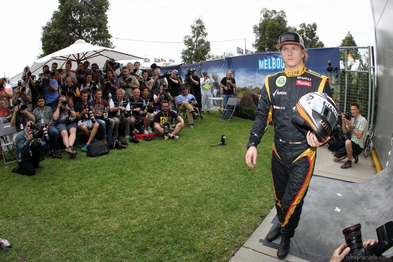 GP AUSTRALIA, Kimi Raikkonen (FIN) Lotus F1 Team