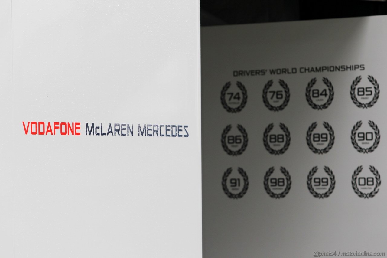 GP AUSTRALIA, McLaren Mercedes F1 Team