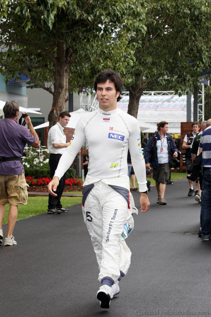 GP AUSTRALIA, Sergio Perez (MEX) Sauber F1 Team