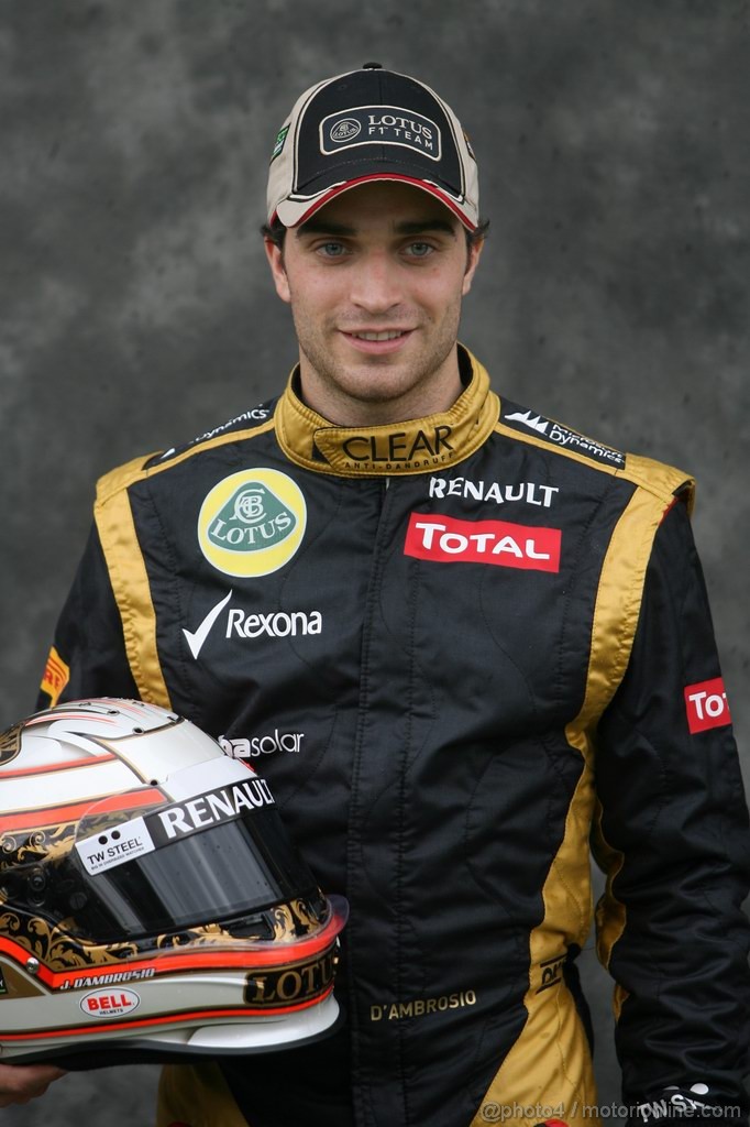 GP AUSTRALIA, Jerome D'Ambrosio (BE) Lotus F1 Team