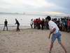 GP AUSTRALIA, Sebastian Vettel (GER), Red Bull Racing e Mark Webber (AUS), Red Bull Racing playing cricket on the beach 