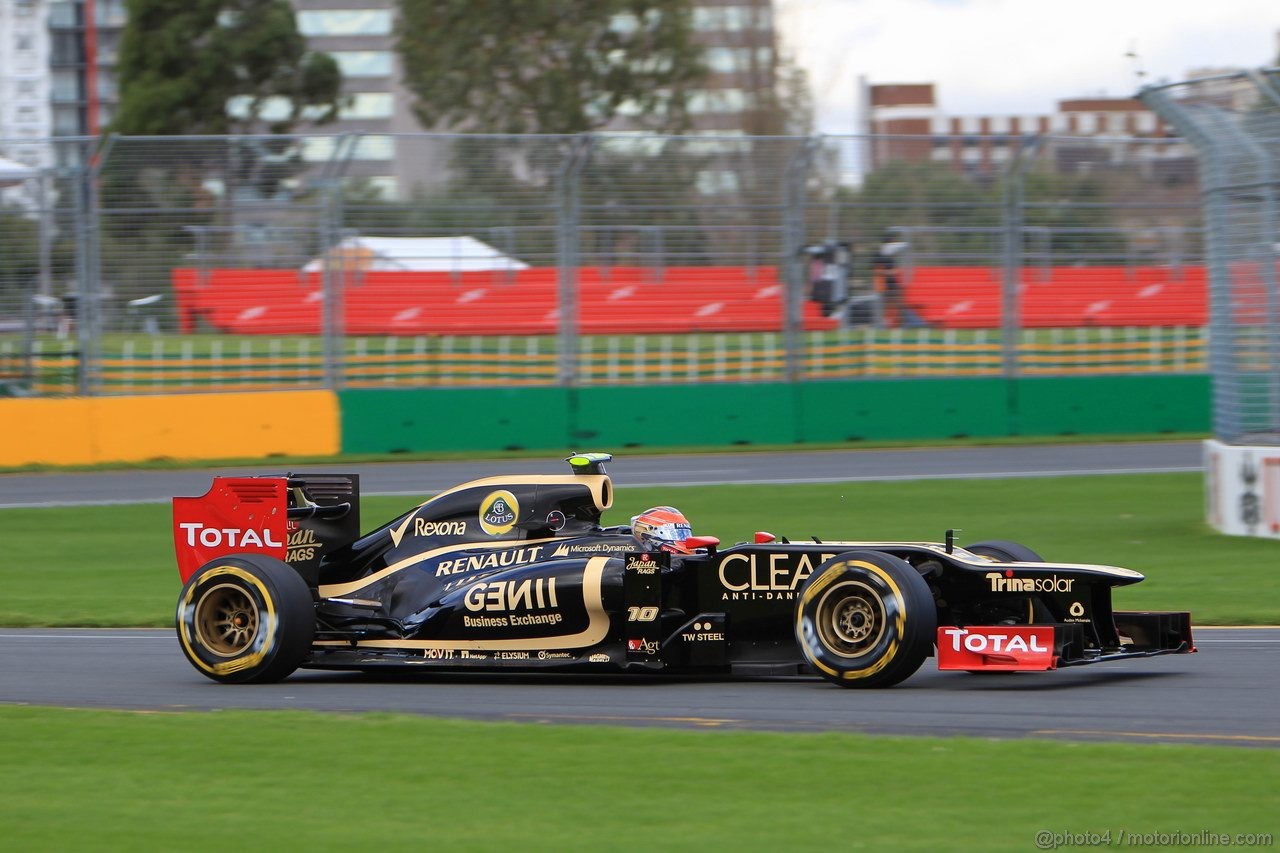 GP AUSTRALIA, Romain Grosjean (F) Lotus F1 Team