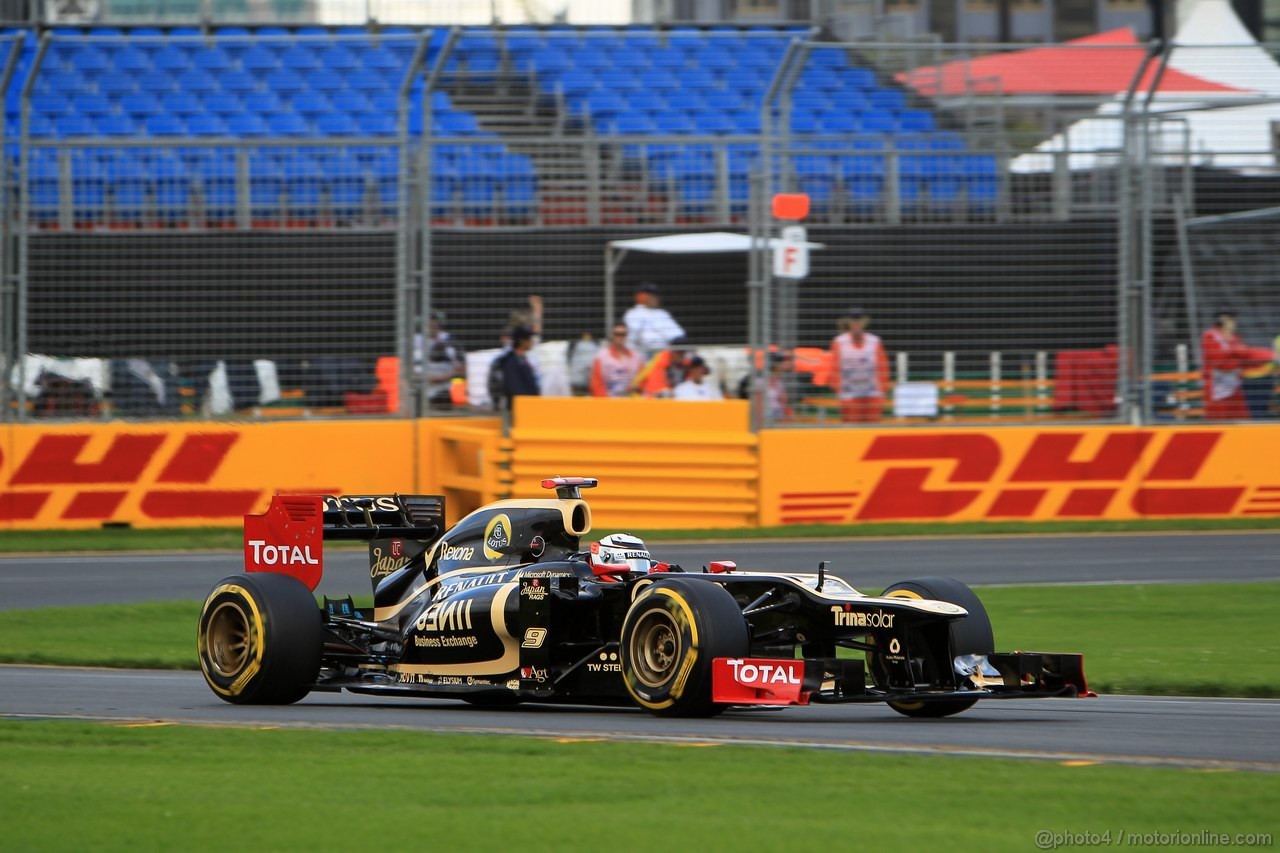 GP AUSTRALIA, Kimi Raikkonen (FIN) Lotus F1 Team