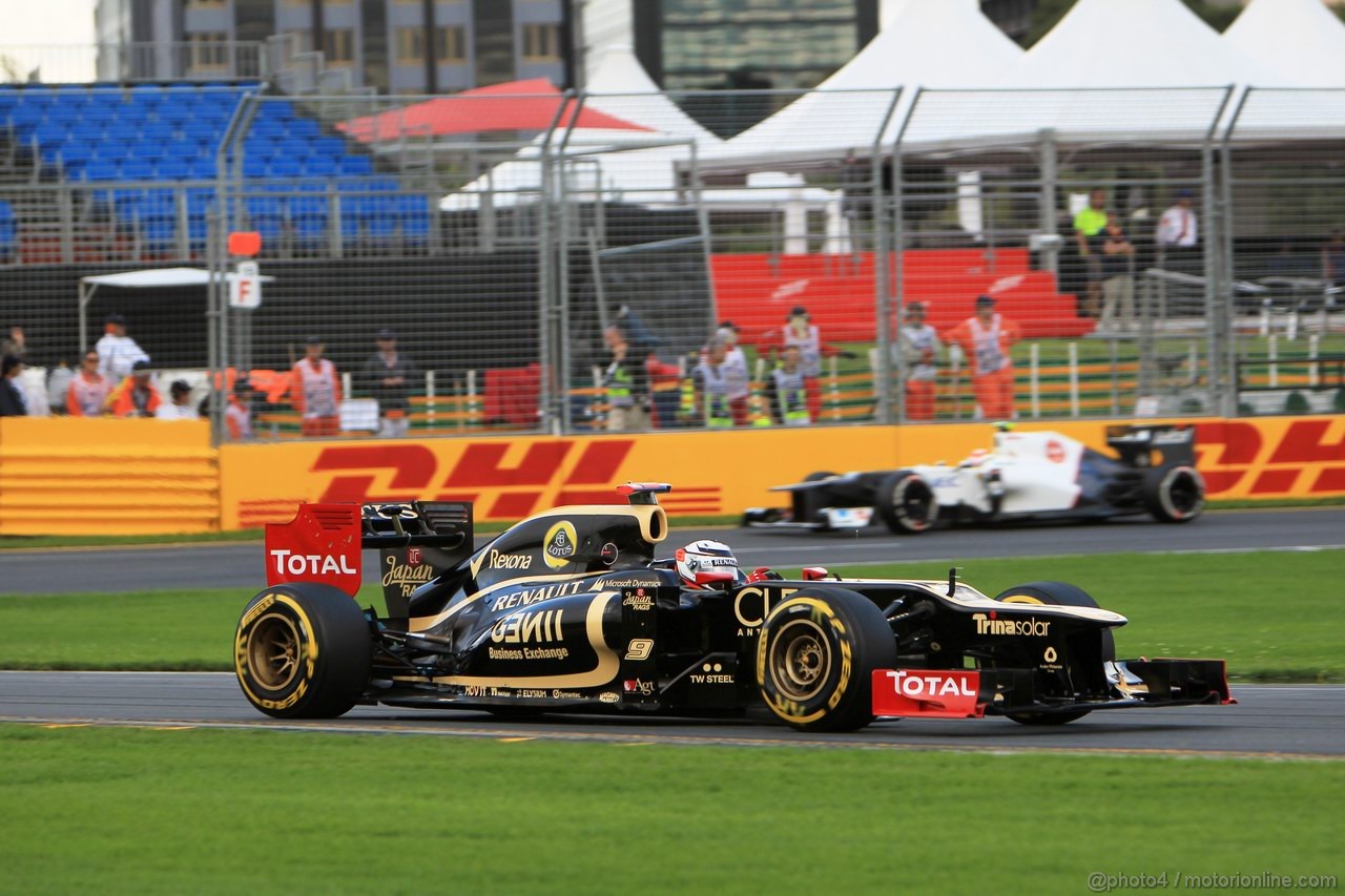 GP AUSTRALIA, Kimi Raikkonen (FIN) Lotus F1 Team