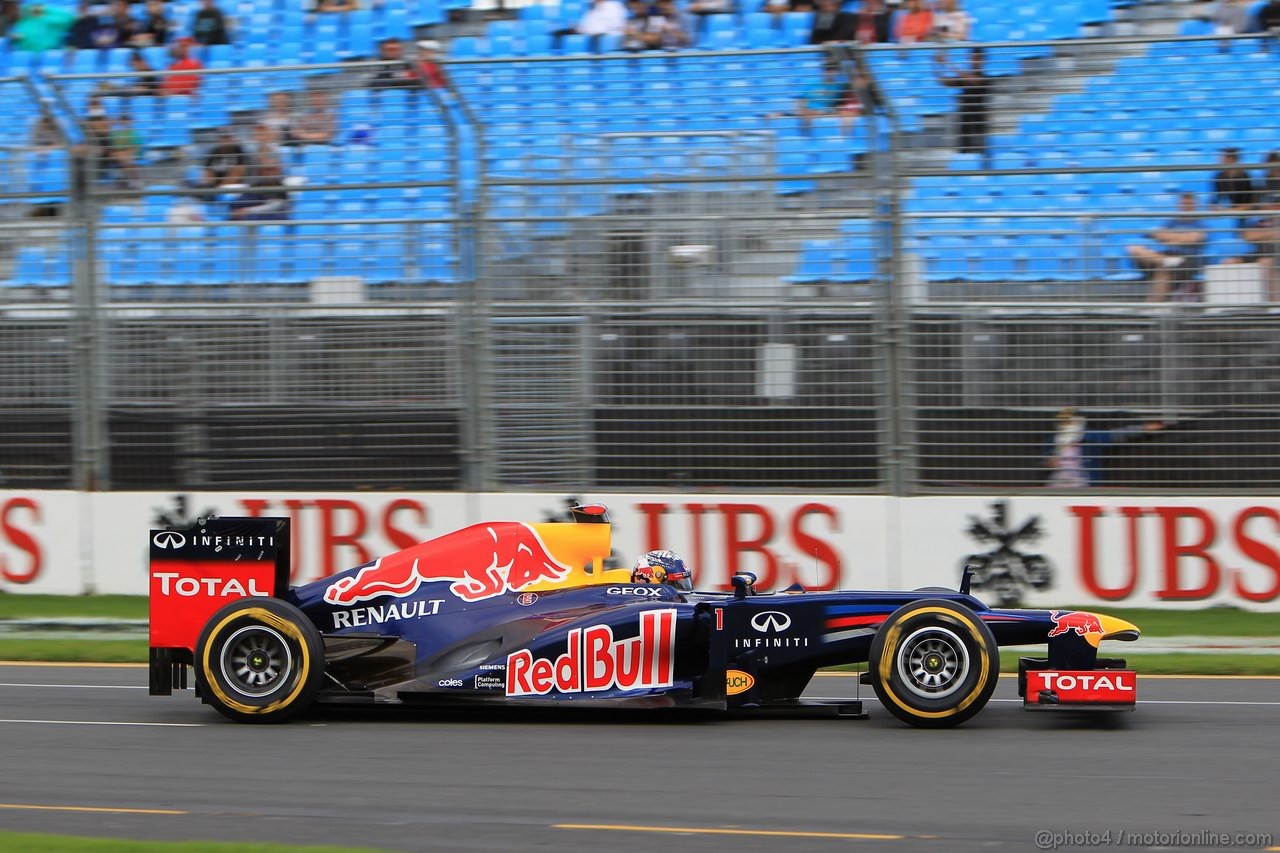 GP AUSTRALIA, Sebastian Vettel (GER) Red Bull Racing