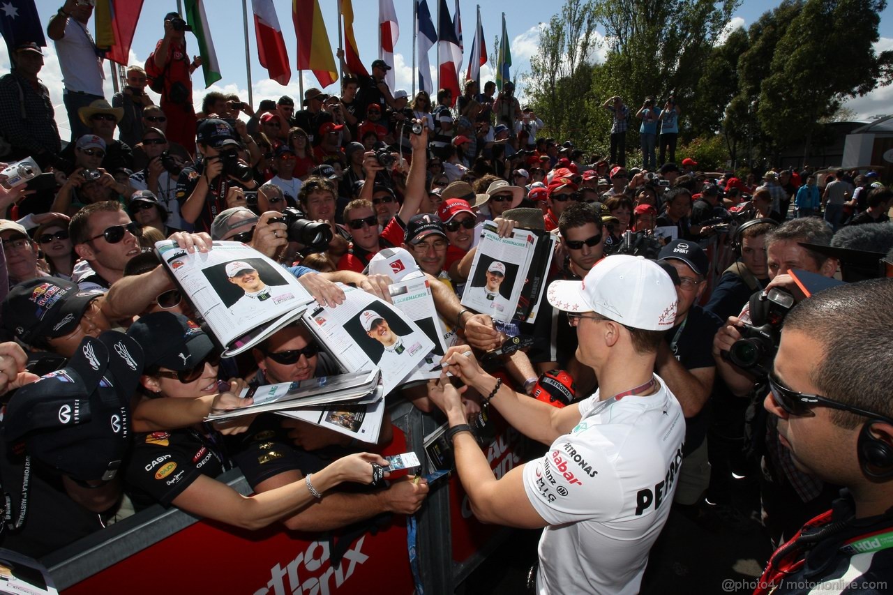 GP AUSTRALIA, Michael Schumacher (GER) Mercedes GP