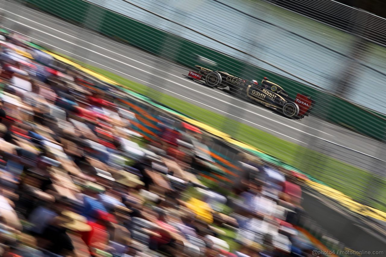 GP AUSTRALIA, Kimi Raikkonen (FIN) Lotus F1 Team
