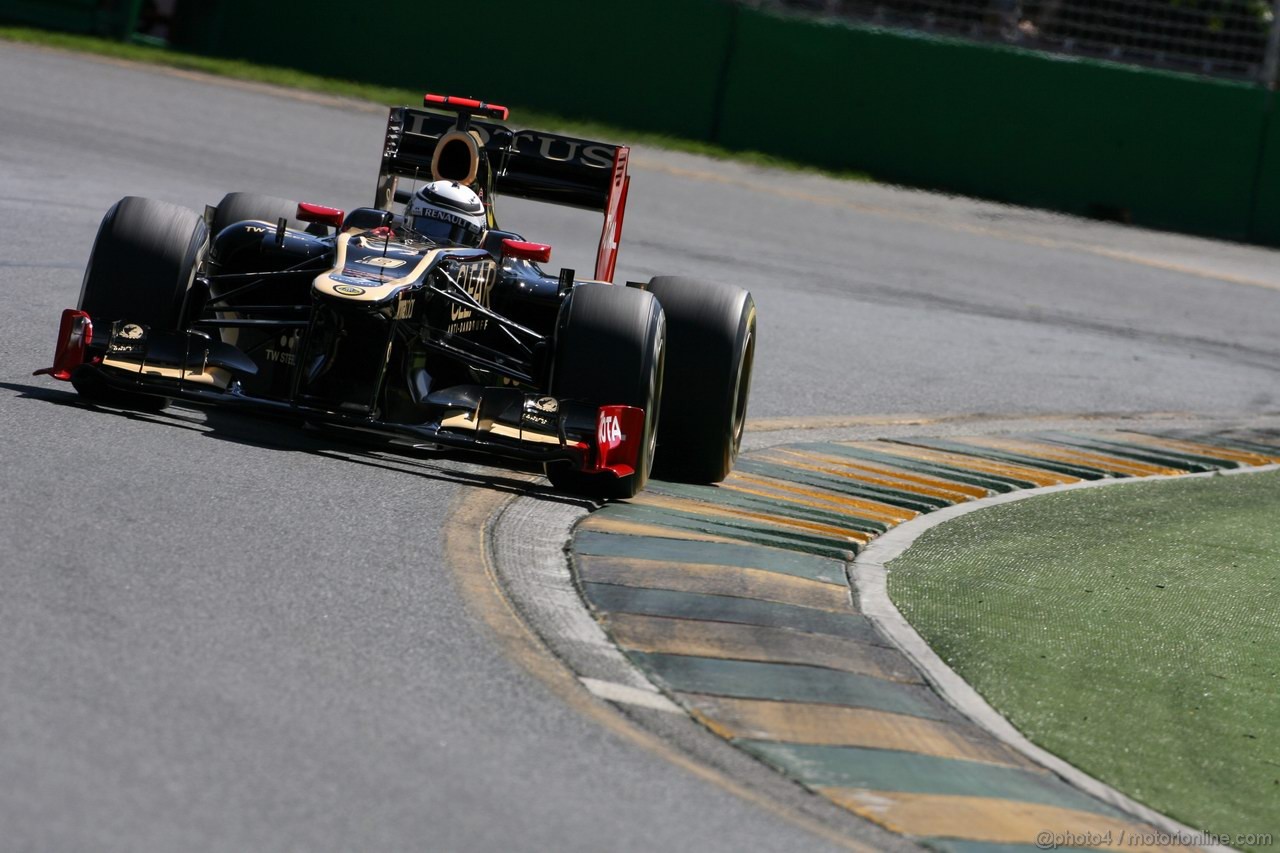 GP AUSTRALIA, Kimi Raikkonen (FIN) Lotus F1 Team