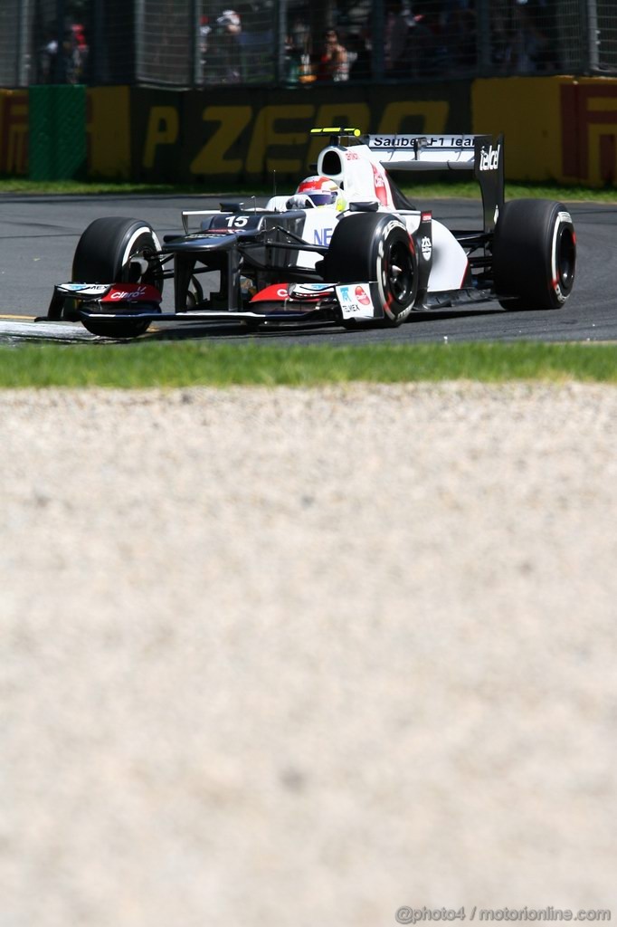 GP AUSTRALIA, Sergio Perez (MEX) Sauber F1 Team