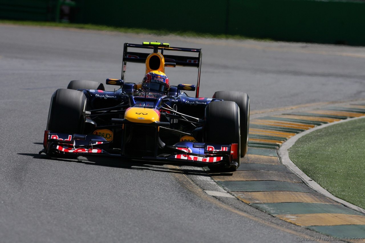 GP AUSTRALIA, Mark Webber (AUS) Red Bull Racing