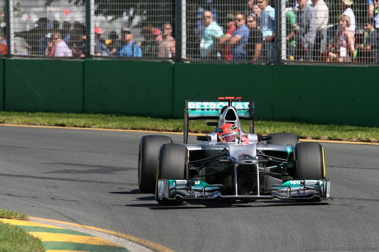 GP AUSTRALIA, Michael Schumacher (GER) Mercedes GP