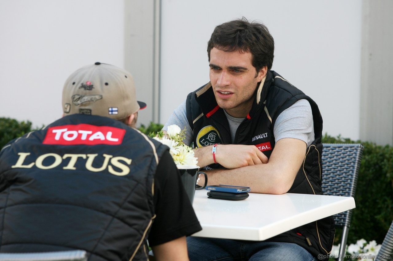 GP AUSTRALIA, Jerome D'Ambrosio (BE) Lotus F1 Team & Kimi Raikkonen (FIN) Lotus F1 Team