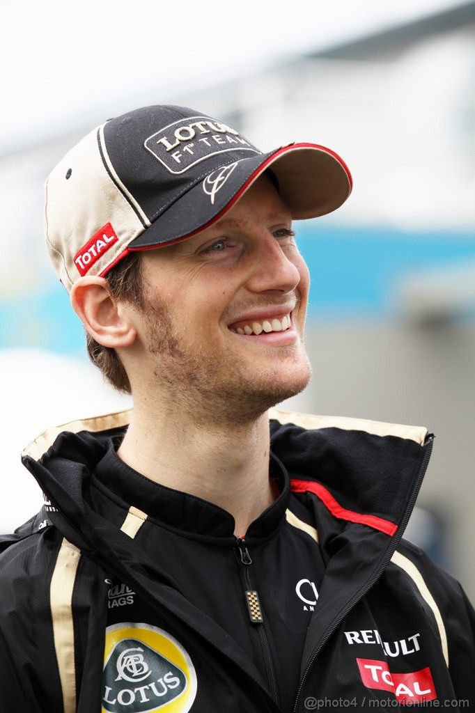 GP AUSTRALIA, Romain Grosjean (F) Lotus F1 Team