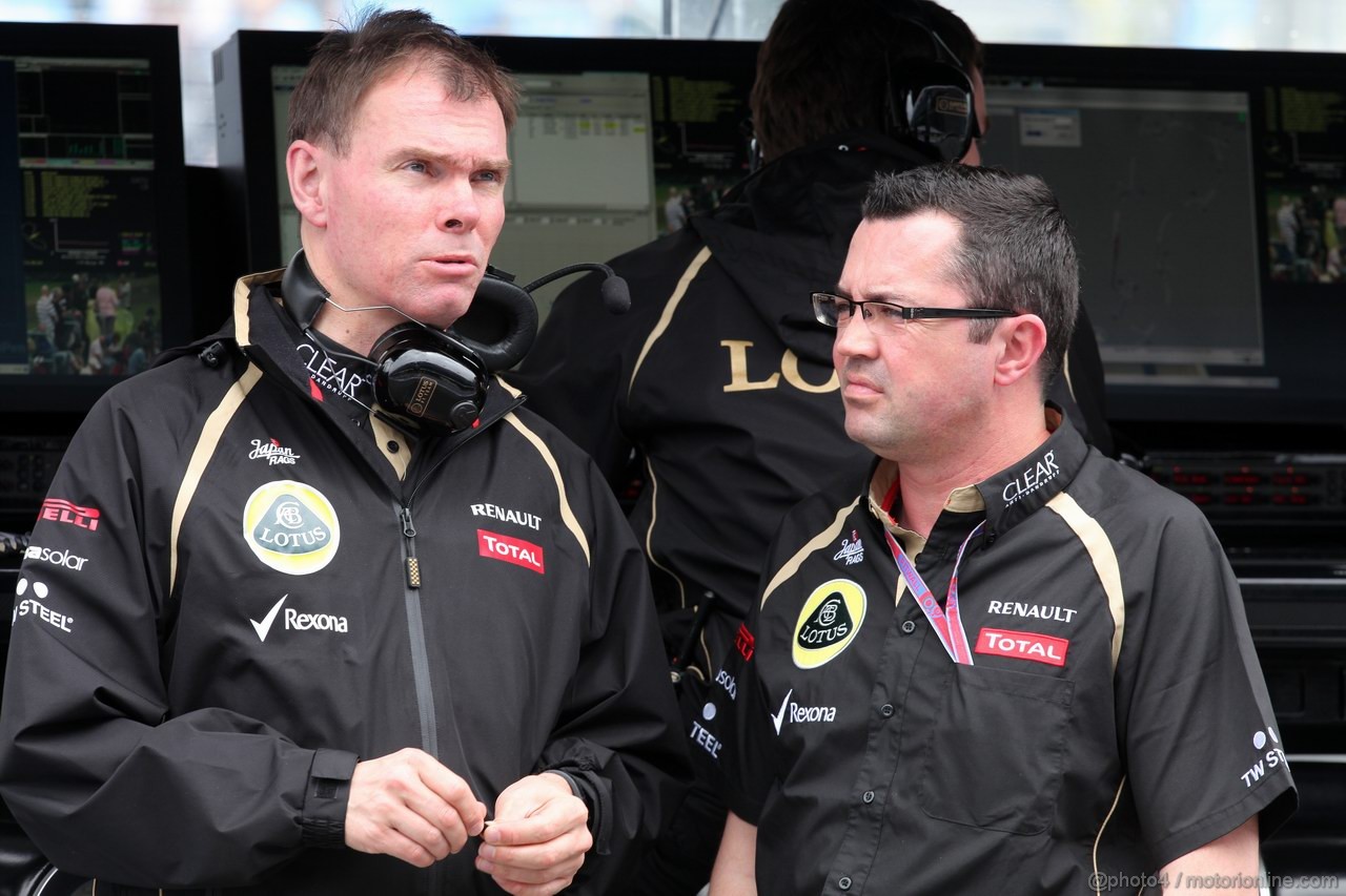 GP AUSTRALIA, Eric Boullier, Team Principal, Lotus F1 Team