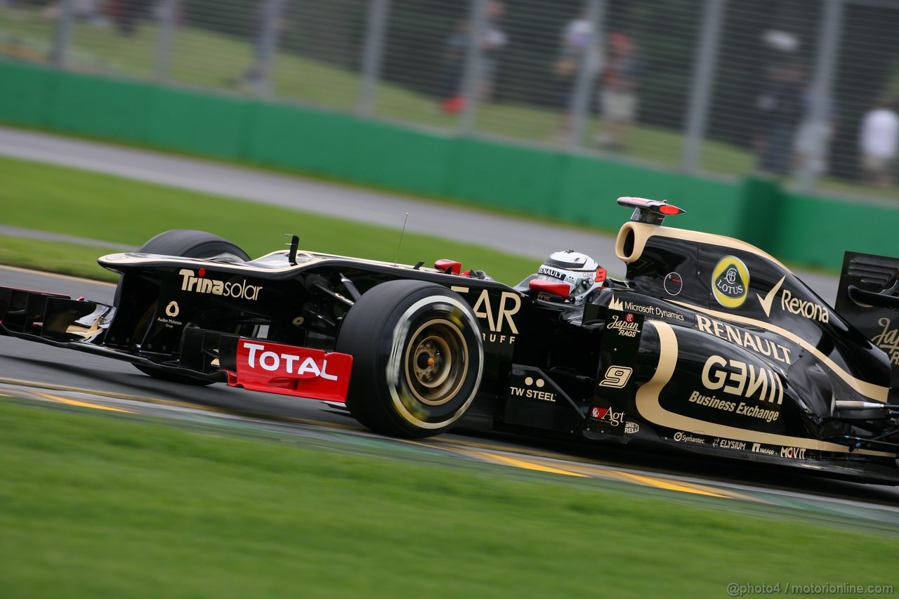 GP AUSTRALIA, Kimi Raikkonen (FIN) Lotus F1 Team