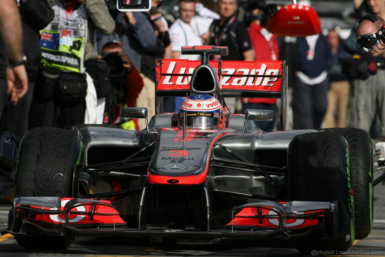 GP AUSTRALIA, Jenson Button (GBR) McLaren Mercedes