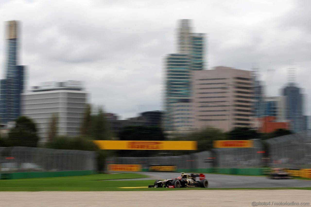 GP AUSTRALIA, Romain Grosjean (F) Lotus F1 Team
