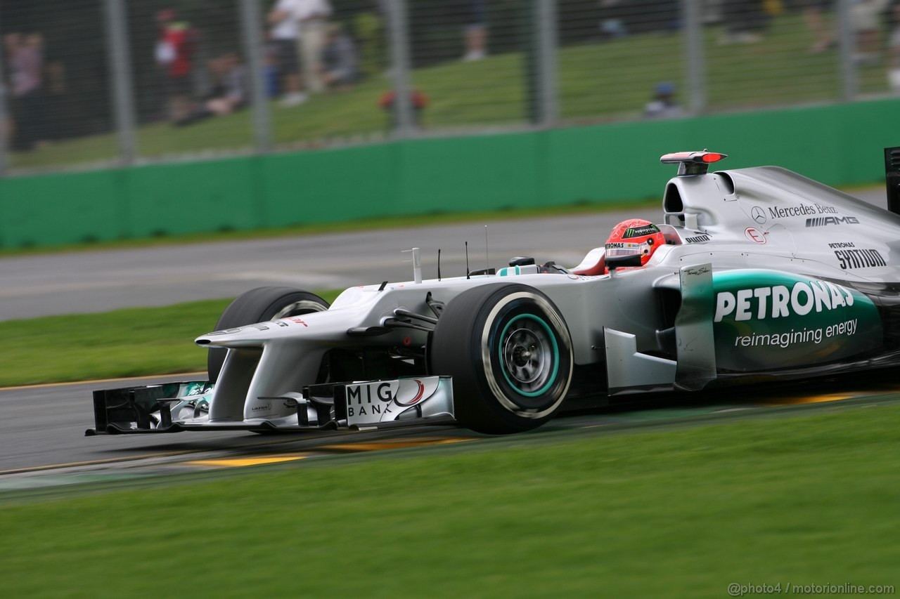 GP AUSTRALIA, Michael Schumacher (GER) Mercedes GP