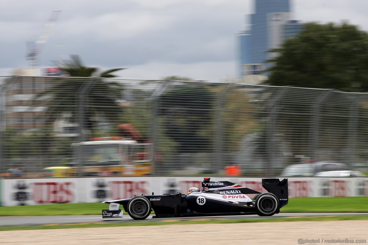GP AUSTRALIA, Pastor Maldonado (VEN) Williams F1 Team