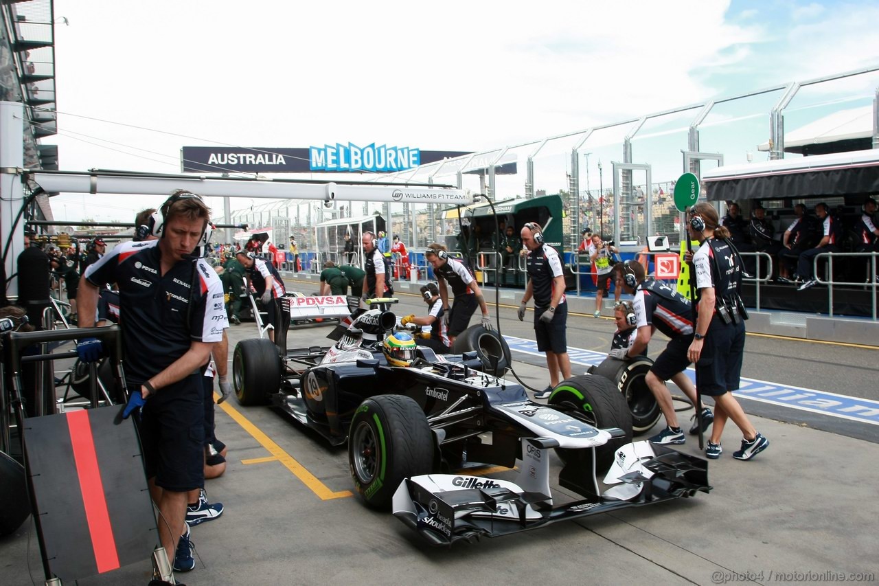 GP AUSTRALIA, Bruno Senna (BRA) Williams F1 Team
