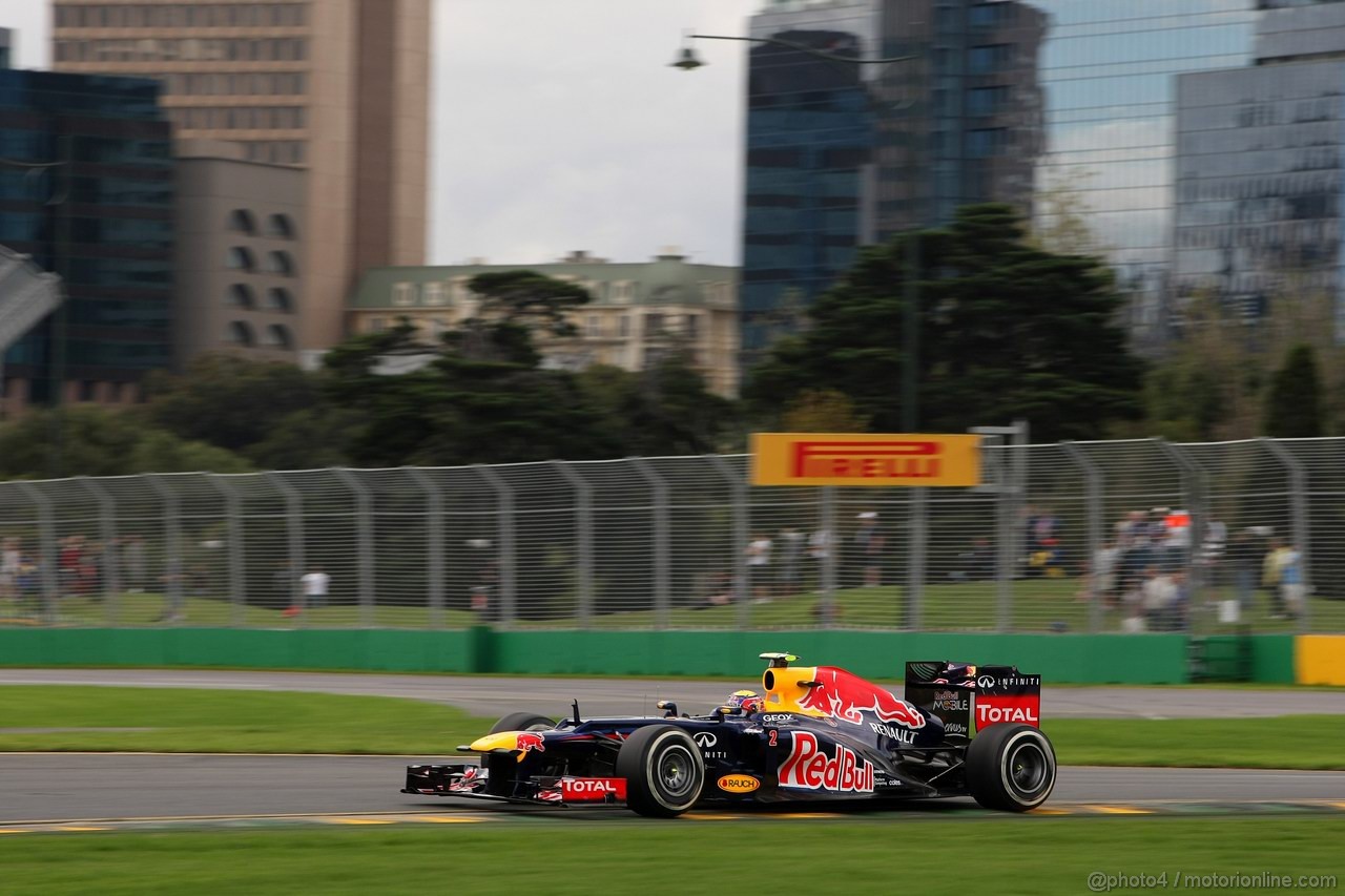 GP AUSTRALIA, Mark Webber (AUS) Red Bull Racing