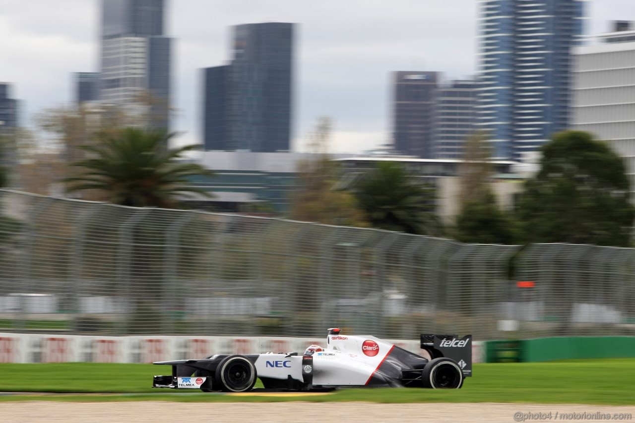 GP AUSTRALIA, Kamui Kobayashi (J) Sauber F1 Team