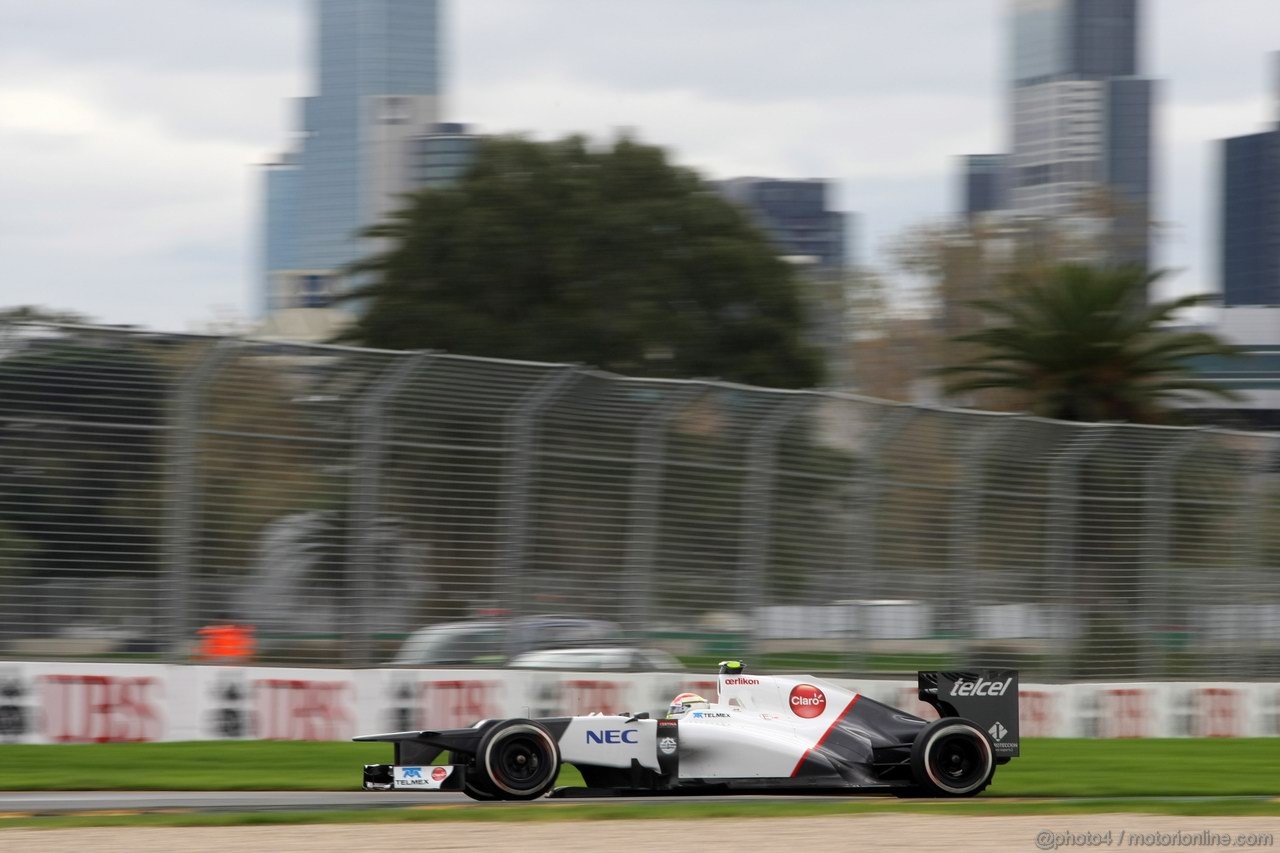 GP AUSTRALIA, Sergio Perez (MEX) Sauber F1 Team