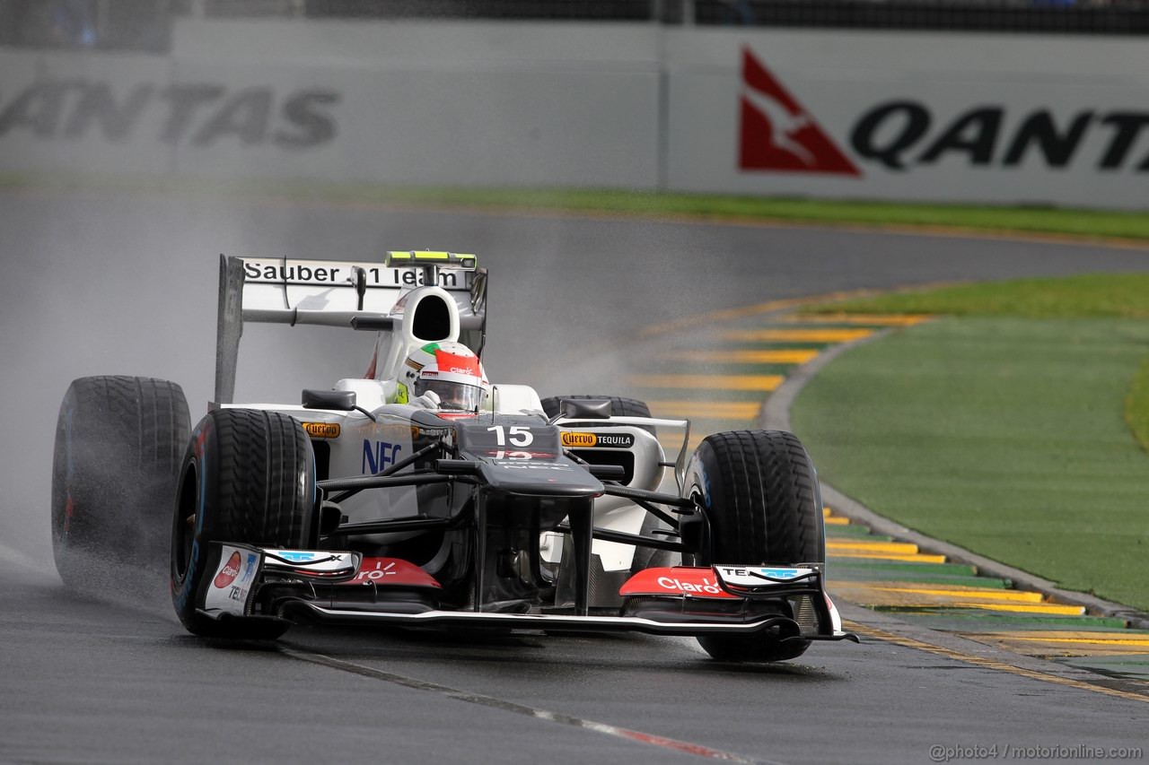 GP AUSTRALIA, Sergio Perez (MEX) Sauber F1 Team