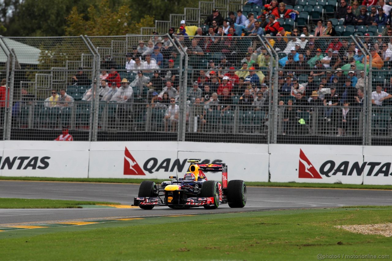 GP AUSTRALIA, Mark Webber (AUS) Red Bull Racing