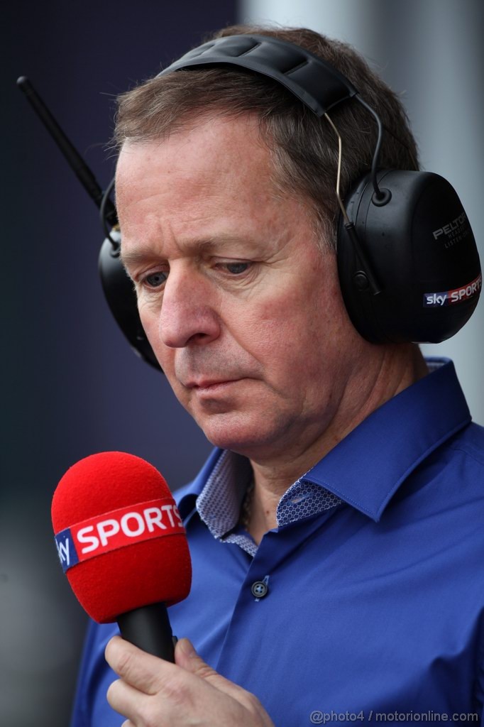 GP AUSTRALIA, Martin Brundle, commentator