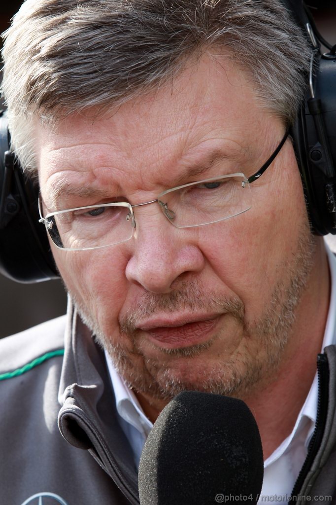 GP AUSTRALIA, Ross Brawn, Team Principal, Mercedes GP