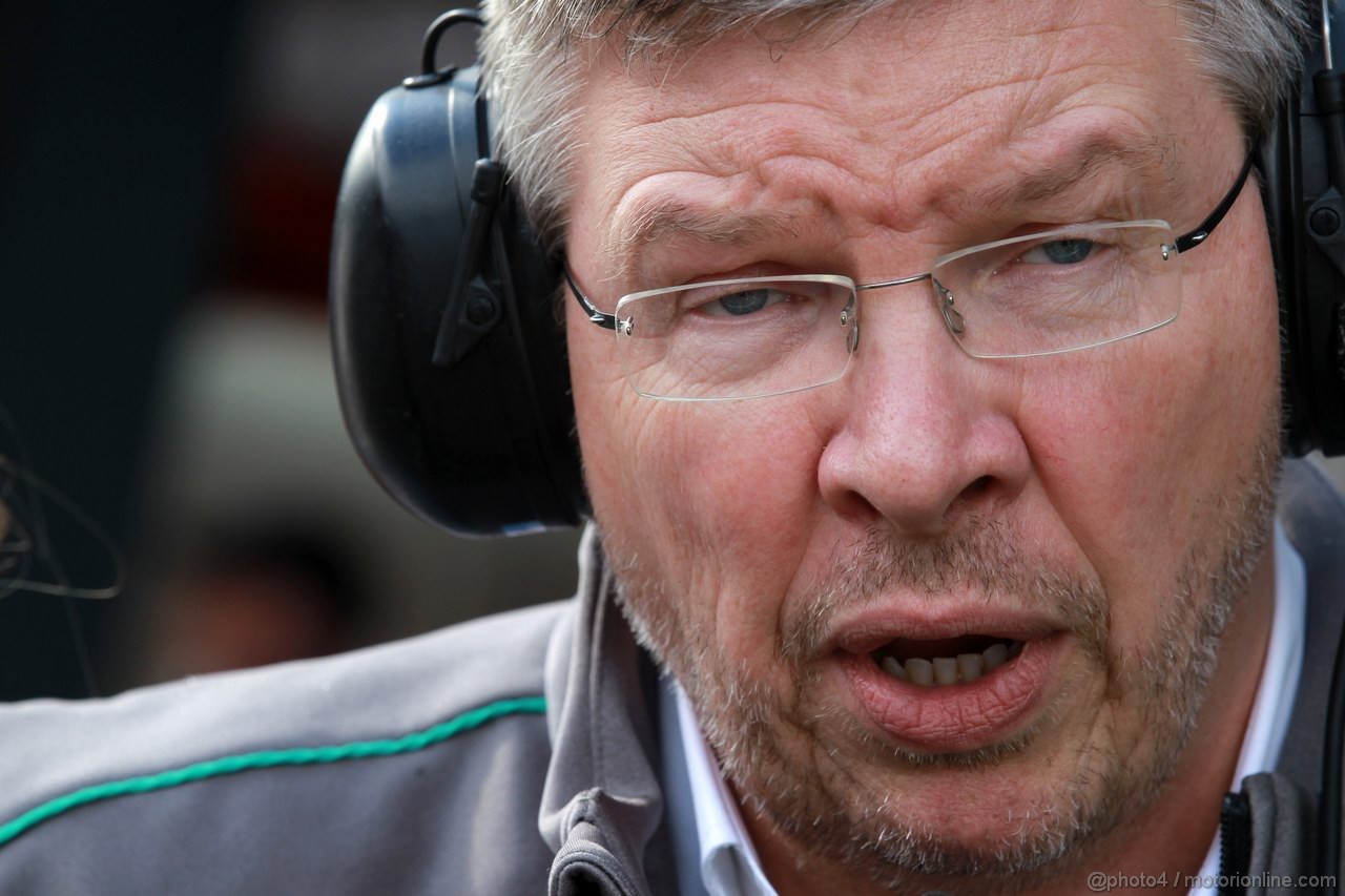 GP AUSTRALIA, Ross Brawn, Team Principal, Mercedes GP