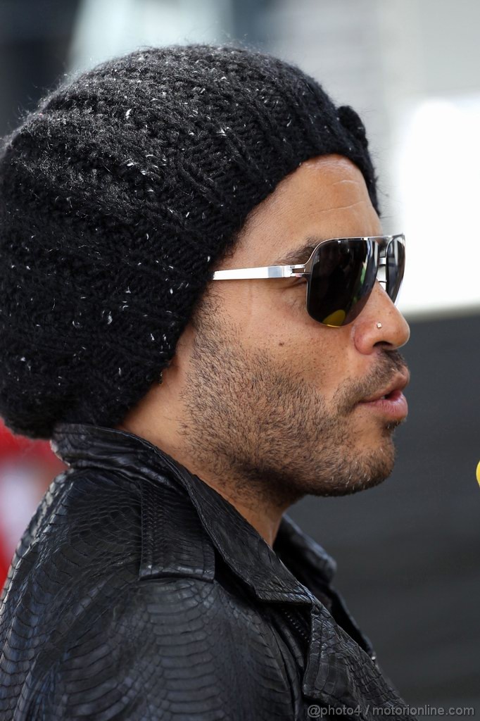 GP AUSTRALIA, Lenny Kravitz (USA), singer