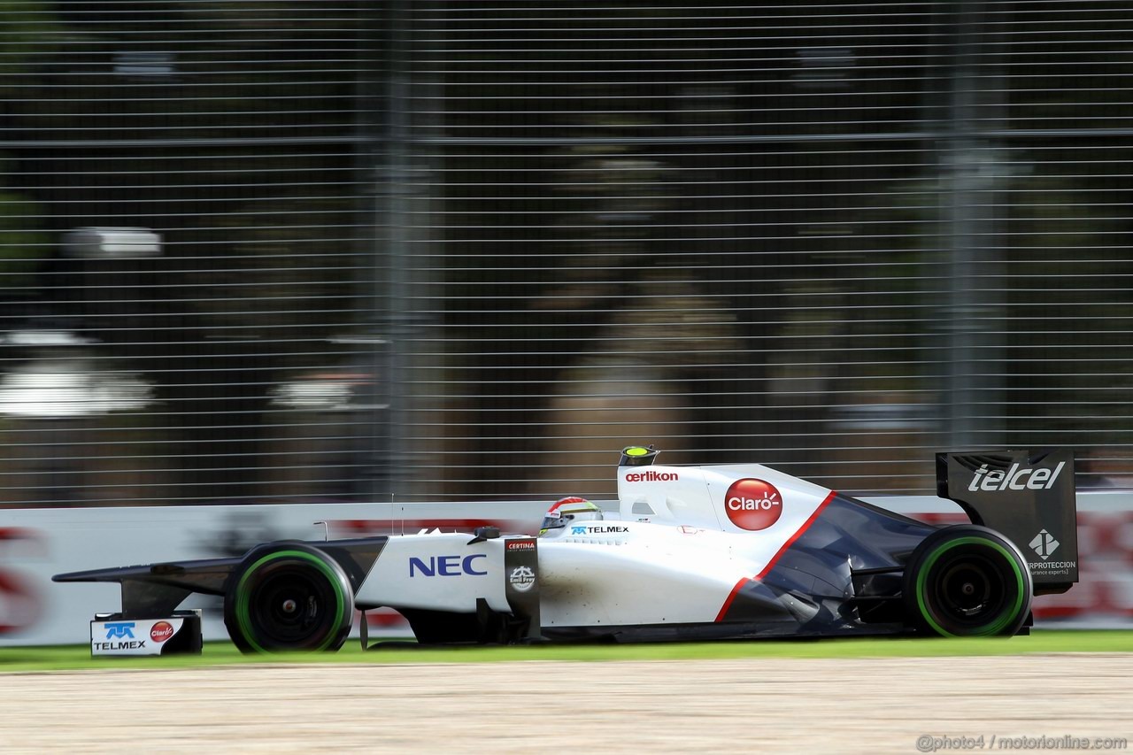 GP AUSTRALIA, Sergio Perez (MEX), Sauber F1 Team 