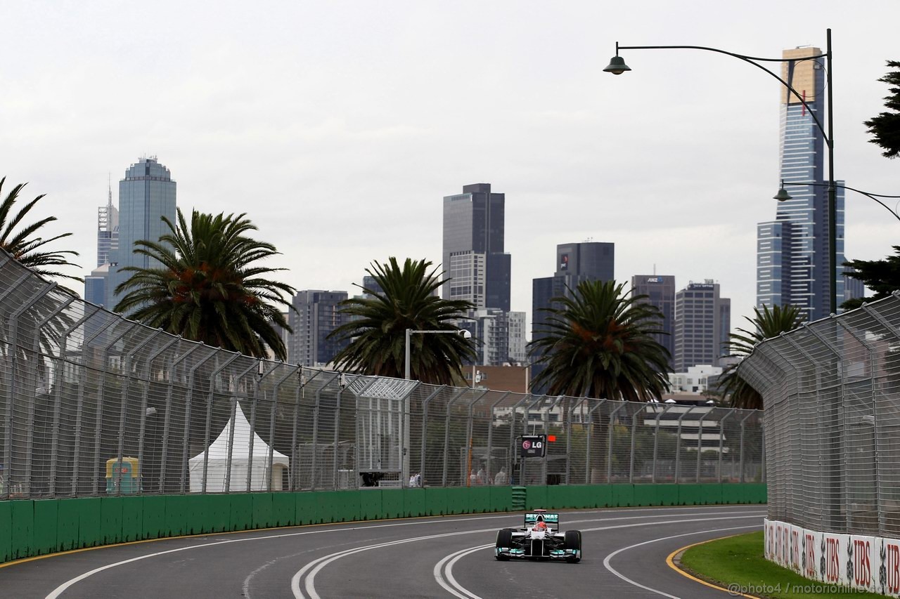 GP AUSTRALIA, Michael Schumacher (GER), Mercedes GP 