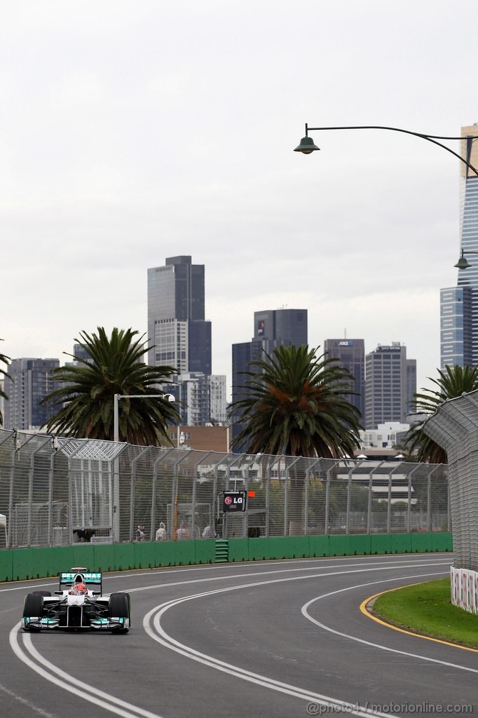 GP AUSTRALIA, Michael Schumacher (GER), Mercedes GP 