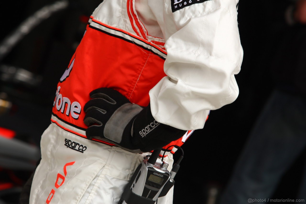 GP BAHRAIN, 22.04.2012- Gara, Mechanic Mclaren