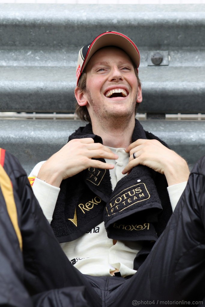 GP BAHRAIN, 22.04.2012- Gara, Romain Grosjean (FRA) Lotus F1 Team E20 