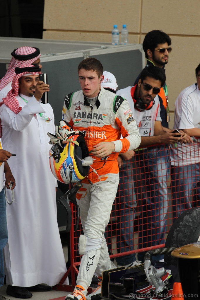 GP BAHRAIN, 22.04.2012- Gara, Paul di Resta (GBR) Sahara Force India F1 Team VJM05 