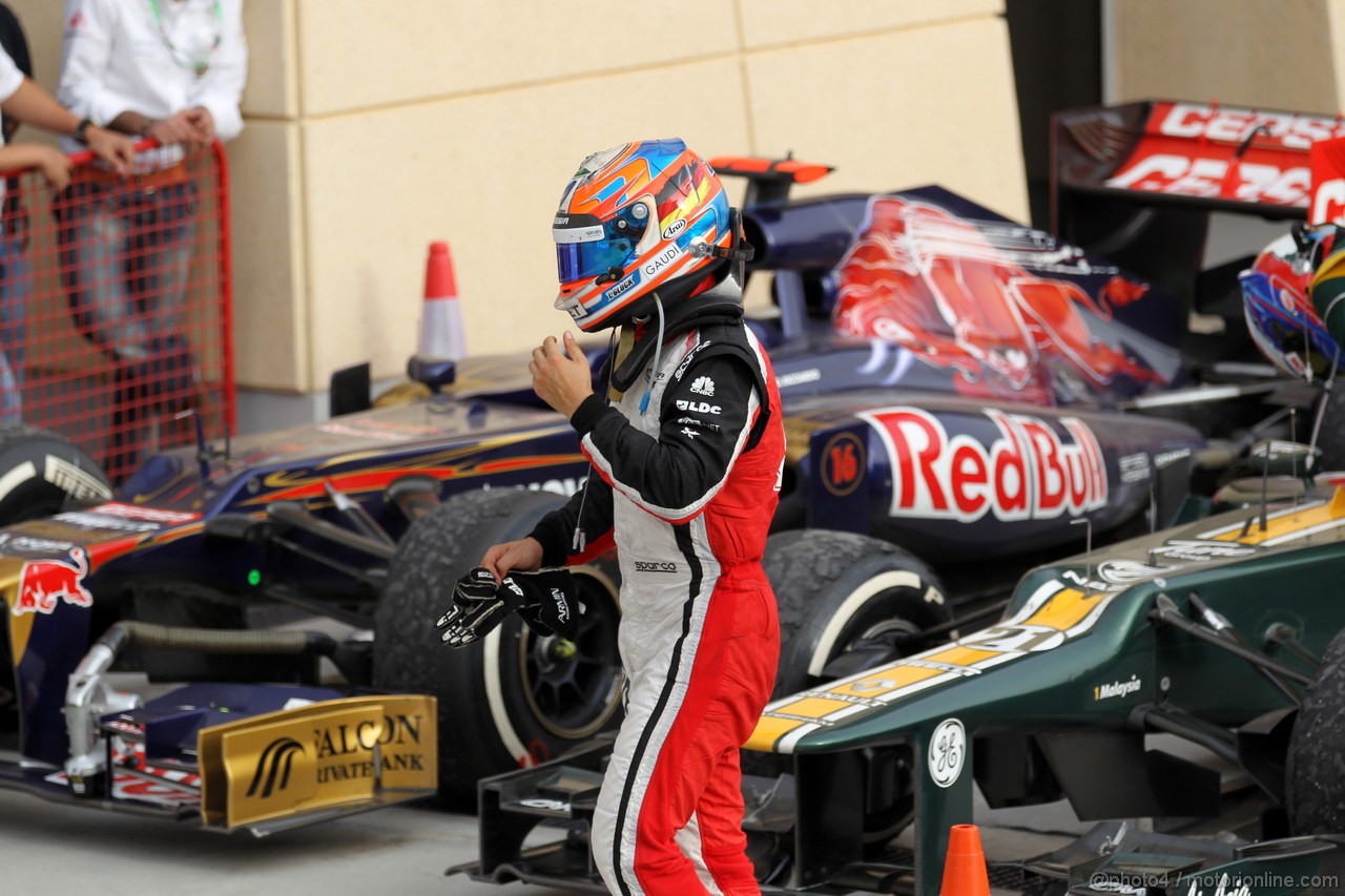 GP BAHRAIN, 22.04.2012- Gara, Timo Glock (GER) Marussia F1 Team MR01 