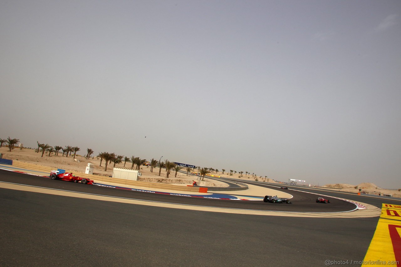 GP BAHRAIN, 22.04.2012- Gara, Felipe Massa (BRA) Ferrari F2012 