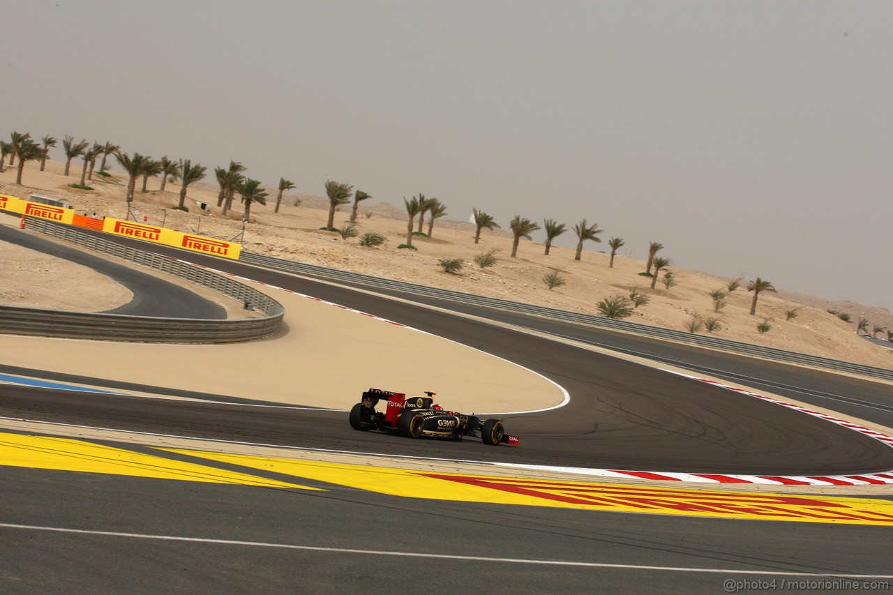 GP BAHRAIN, 22.04.2012- Gara, Kimi Raikkonen (FIN) Lotus F1 Team E20 